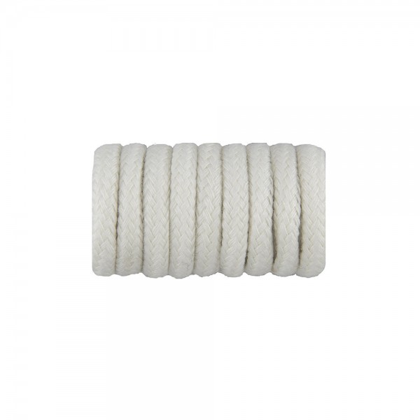 NATURAL COTTON PIPING CORD- WHITE