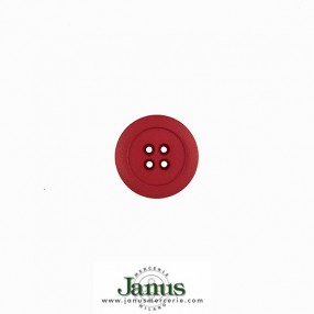 4 HOLES BUTTON RED