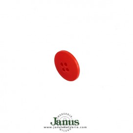 POLYESTER 4 HOLES BUTTON RED