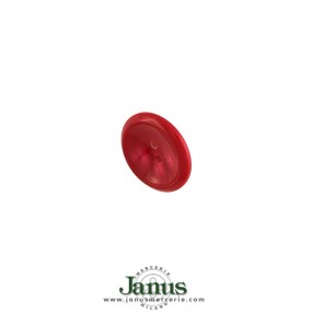 GALALITE 2 HOLES BUTTON RED