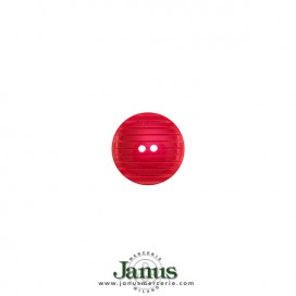 2 HOLES BUTTON RED