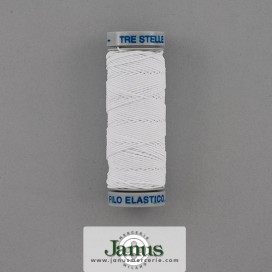 ELASTIC THREAD FOR SEWING - WHITE