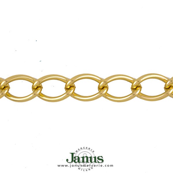 METAL CHAIN 15MM - GOLD