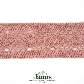 pink cotton lace 45mm