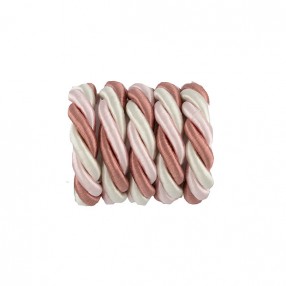 TWISTED MIX CORD PINK IVORY