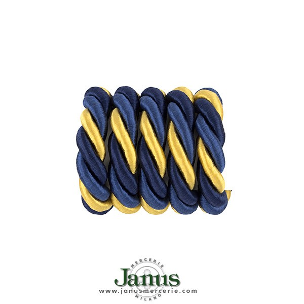 TWISTED MIX CORD BLUE YELLOW