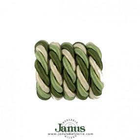 TWISTED MIX CORD SAGE GREEN BEIGE