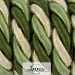 TWISTED MIX CORD SAGE GREEN BEIGE