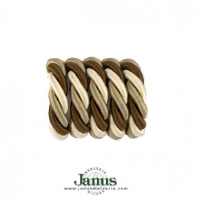 TWISTED MIX CORD BEIGE BROWN