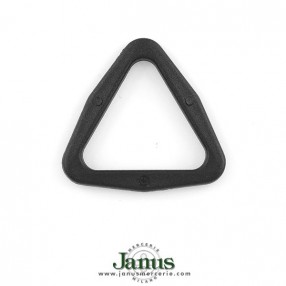 PLASTIC TRIANGLE BAGS AND BACKPACKS 30MM - BLACK