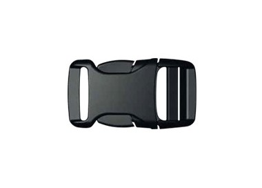 CLASSIC AND TIMELESS BUCKLE - BLACK