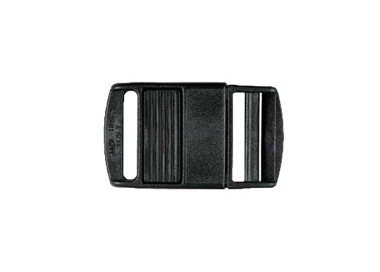 BUCKLE WITH CENTRAL BUTTON