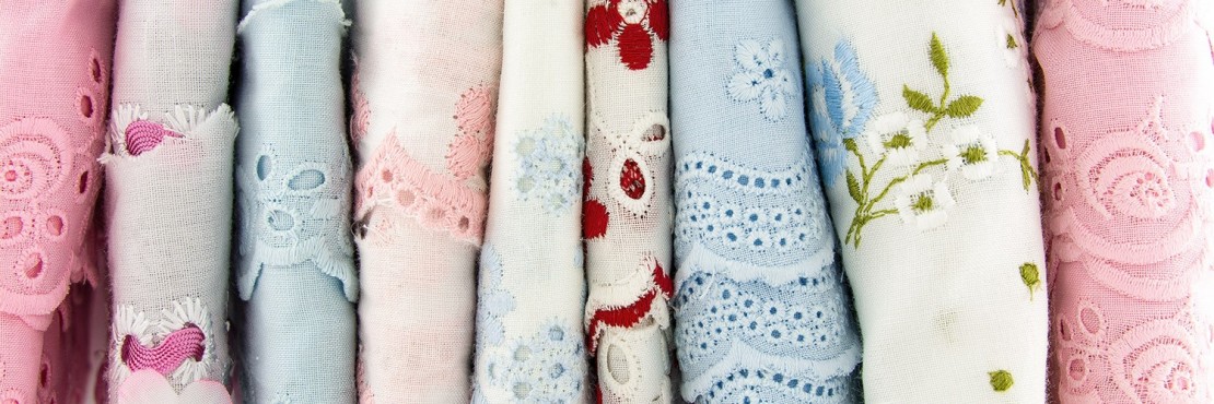 Colored Broderie Anglaise