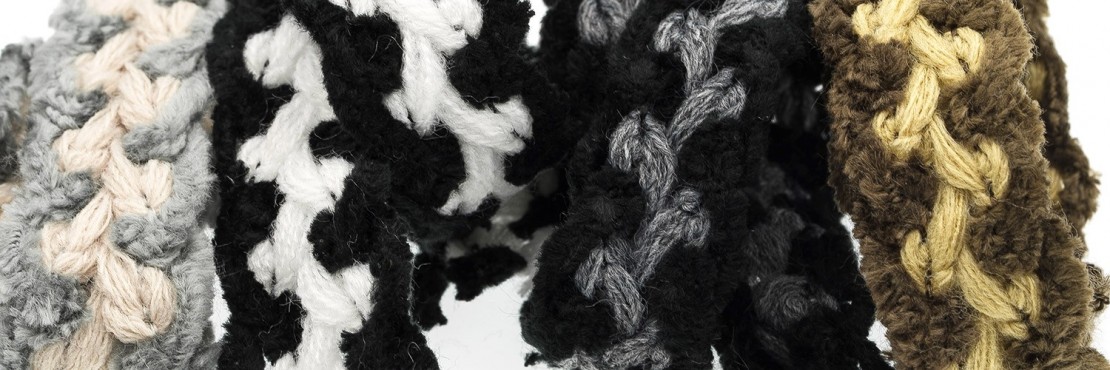 Wool Braid Trimming Multicolor