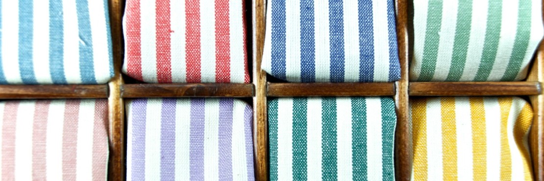 Gingham & Stripe Fabric