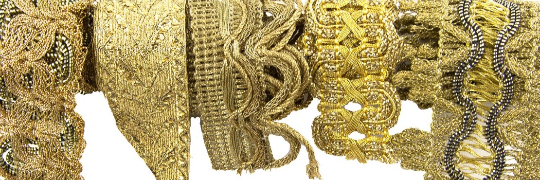 Metallic Trimming Braid - Antique Gold